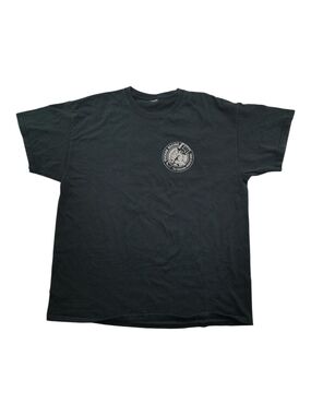 Vintage OSCAAR Racing Men Black Graphic Tee Motorsport Garage Shirt